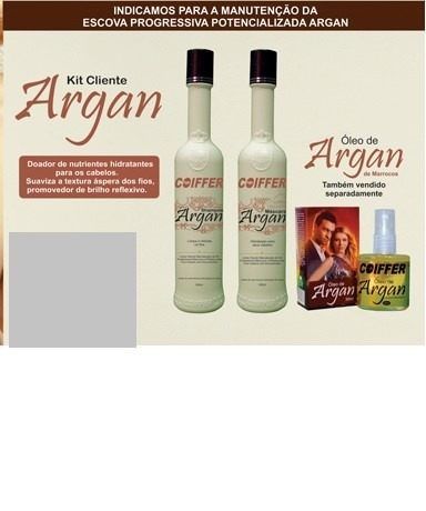 KIT CLIENTE ARGAN 3 ITENS